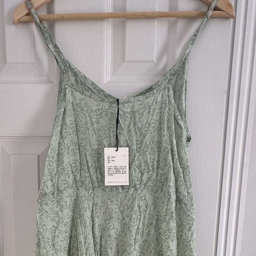 NWT Acacia Emmett Maxi Dress Azalea Size S